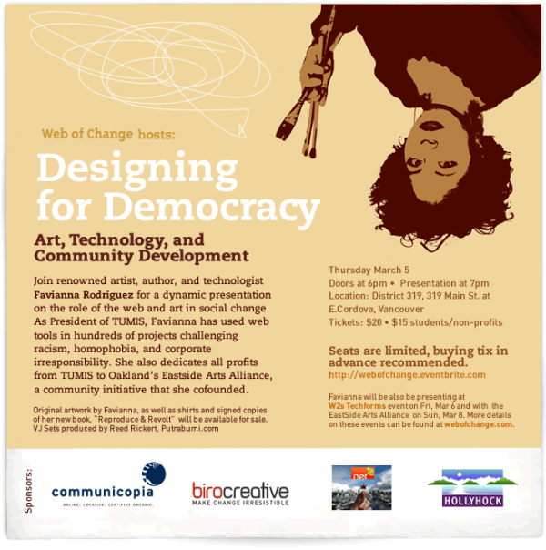 Poster for Designing for Democracy